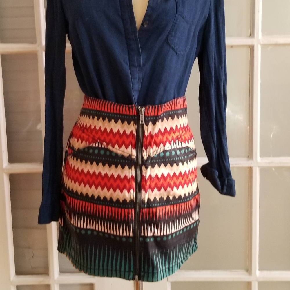 Skirt multicolored